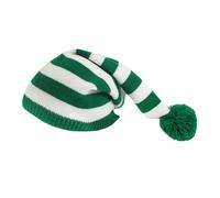 Raypontia Sombrero de Navidad de punto - Sombrero festivo de Papá Noel para mujeres - Gorro colorido cómodo festivo para toda la familia actividades al aire libre reuniones