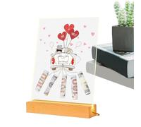 Raypontia Soporte de dinero iluminado para dinero en efectivo, luz nocturna LED para boda, decoración de bodas, cumpleaños, día de San Valentín, Navidad, a, ver descripción, Ver descripción