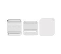 Raypontia Soporte Easy Pass para Parabrisas, Soporte para pases de peaje | Titular del Permiso de vehículo | Protector ETC con riel Deslizante, Montaje Seguro en Parabrisas para pases de peaje de