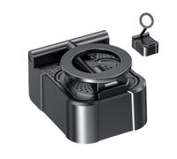 Raypontia Soporte para Teléfono De Escritorio - Base Magnética Portátil con Altavoz para Móvil - Base Multifuncional con Cargador Batería Y Accesorios Escritorio Regalos Originales para Día del Padre