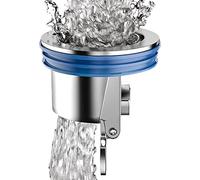 Raypontia Tapón Desagüe Plato Ducha para Malos Olores - Prevención Reflujo para Desagüe Suelo - Valvula Antiolores Desague Ducha,Drenaje Rápido,antiolor,prevención Refluss, 4.2x3cm Apón De Drenaje De