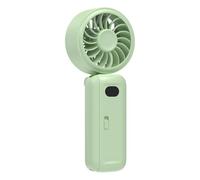 Raypontia Ventilador Con Clip | 5 Velocidades con Pantalla Digital, Refrigeración Personal | Ventilador Pequeño de Mesa a Batería con Enfriamiento | para Hogar Oficina Escuela Mesa Cochecito Viajes