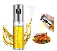RAYPOW Pack2 Pulverizador Aceite Cristal de 100ml con Embudo, Aceitera De Aceite de Oliva, Spray Aceite para Freidora de Aire Air Fryer Cocina, Vaporizador Aceite de Oliva y Vinagre (2)