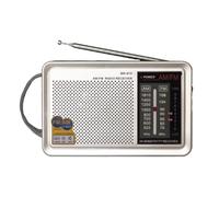 Raypow Radio de Portátil, 2 Bandas Radios de Transistor Am FM Bolsillo Portátil Funciona con 2 Pilas LR20/D, Radio de Pequeña de Bolsillo Viaje FM,Altavoz Fuerte,Uso en Interiores, Exteriores.