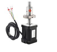 RAYPUR Motor Paso a Paso Nema17 con husillo de Bolas Sfu1204 Motor 100 200 300mm 17HS6401S 60mm 1.7A 70N.CM 42 Motor for máquina de Grabado CNC(450MM,17HS6401S-1210)