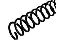 Rayson Bobina de encuadernación espiral de 15.9 mm 5/8 "encuadernaciones de bobina negra espinas 4: 1 echada 50/caja, SBR41159-50B