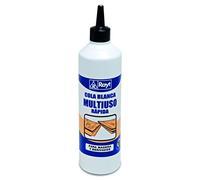 Rayt 036-81 Botellín de cola blanca multiuso rápida para madera, papel, cartón, cerámica y todo tipo de materiales porosos, 750gr