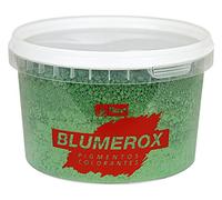 Rayt 1184-81 Pigmento en polvo. Colorante para cemento blanco o gris, cal y yeso. Altísimo poder colorante. Pigmentos de primera calidad. Color VERDE 06. 750 gr.