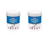 Rayt 157-09 Blumeplast M-20: Látex plástico denso, sellador de superficies de yeso, cemento, estuco, madera, y sellante para manualidades. Secado transparente. 1 kg (Paquete de 2)