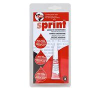 Rayt 607-38 SPRINT Adhesivo instantáneo de cianoacrilato, uniones rápidas y súper resistentes en segundos. Plástico, caucho, goma, metales, porcelana. Máxima resistencia. Tubo 3g.