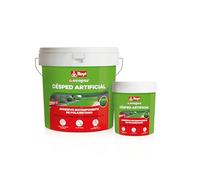 RAYT-NOVOPUR CÉSPED ARTIFICIAL- 1315-85 Adhesivo bicomponente (A+B) verde para pegado de césped artificial - 6,750 kg (el embalaje puede variar)