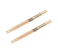 Rayzm Baquetas para Tambor 5B, Sólidos Americanos Hickory Baquetas/Batidor Baquetas, de Tipo Madera