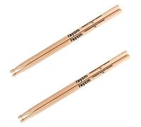 Rayzm Baquetas para Tambor/Baquetas de batería 7A, Sólidos Americanos Hickory Palillos/Baquetas Batidor, Madera Consejos