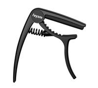 Rayzm Cejilla Capo para Ukulele, Capotasto de Aleación de Zinc para Soprano/Concierto/Tenor Ukuleles, Estilo de Disparador Único, Fuerte Resorte