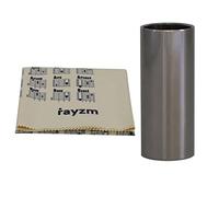 Rayzm Paño de limpieza para diapositivas de guitarra y acordes de guitarra de acero inoxidable, 6 * 2,1 cm (L * ID) Diapositiva de cuerda de guitarra con nudillo de dedo