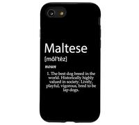 Raza de Perro maltés Mejor Lindo Cachorro Raza de Perro maltés Carcasa para iPhone SE (2020) / 7/8