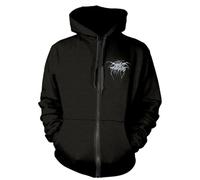 Razamataz Darkthrone - Sudadera con capucha unisex con cremallera It Beckons Us All, Negro, L