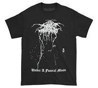 Razamataz Darkthrone 'Under a Funeral Moon' (Negro) Camiseta (XXL)