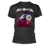 Razamataz Helloween - Camiseta con texto en inglés "Keeper of The Seven Keys" (gris)