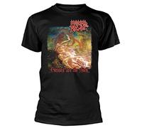 Razamataz Morbid Angel 'Blessed are The Sick' - Camiseta negra, Negro, 46