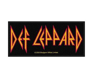 Razamataz Parche bordado de Def Leppard # 12 High 'N' Dry Logo 10 x 5 cm