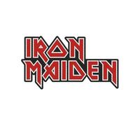 Razamataz Parche de Iron Maiden - Logo Cut-Out de aprox. 6 x 10 cm, multicolor, Talla única