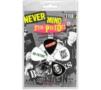 Razamataz Sex Pistols Never Mind The Bo**ocks Guitar Picks One Size, Negro , Talla única