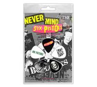 Razamataz Sex Pistols Never Mind The Bo**ocks Guitar Picks One Size, Negro , Talla única