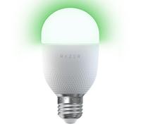 Razer Aether Bulb - Bombilla LED para hogares inteligentes (disponible en tamaño E27, alimentada por Razer Chroma RGB, compatible con Matter, funciona con Razer Smart Home App)