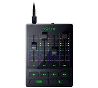 Razer Audio Mixer - Mezclador de audio para streaming (Mezclador de audio analógico, interfaz de 4 canales con botones de silencio, entrada XLR con preamplificador, Plug and Play) Negro