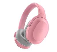 Razer Barracuda - Auriculares Inalámbricos para Móvil y Juegos Multiplataparama (Modos Inalámbricos Dobles SmartSwitch, Micrófonos con Cancelación de Ruido, TriForce Driver 50mm) Quartz Rosa