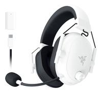 Razer Blackshark V2 Hyperspeed - PC Auriculares Inalámbricos para Juegos E-Sports Ligeros 280g (Micrófono de Banda Superancha, Diafragma Triforce 50mm, Espuma Aislante del Sonido, 70 Horas) Blanco
