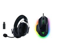 Razer BlackShark V2 Pro - Auriculares Inalámbricos para Esports & Basilisk V3 - Ratón para Juegos Personalizable con Cable