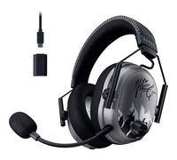 Razer BlackShark V3 Pro Auriculares inalámbricos ANC Gaming para PC: Mic de Banda Completa - Controlador de 50mm - 2,4 GHz, Bluetooth, USB, 3,5 mm - Funciona con PC, Mac, PS5, Nintendo Switch - Larga