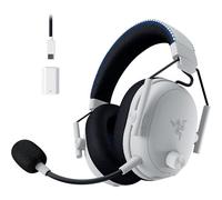 Razer BlackShark V3 Pro for Playstation - Auriculares inalámbricos para Esports con cancelación Activa de Ruido ANC - Controladores de 50mm - HyperSpeed 2,4GHz - Spatial THX - PS5/PC | Blanco