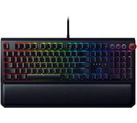 Razer BlackWidow Elite - Teclado mecánico para Juegos mecánicos Naranjas - Táctil y silencioso - Iluminación Croma RGB - Reposamuñecas magnéticas - Teclas Multimedia dedicadas - Passthrough USB