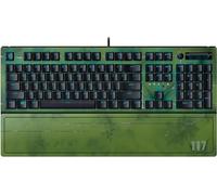 Razer BlackWidow V3 (Interruptor Verde) - Teclado Mecánico para Juegos (Interruptores Mecánicos Clicky, Teclas ABS Doubleshot, Roller Digital Multi-Fucntion) QWERTY Teclado US | HALO