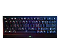 Razer BlackWidow V3 Mini HyperSpeed (Conmutador Amarillo) - Teclado inalámbrico 65% mecánico para Juegos (Silent interruptores mecánicos, Bluetooth, USB-C) QWERTY DE-Layout | Negro