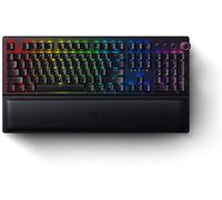 Razer BlackWidow V3 Pro (Green Switch) - Teclado mecánico inalámbrico para Juegos (conmutadores mecánicos de Clic, RGB Chroma, reposamuñecas, Bluetooth, USB-C) QWERTZ DE-Layout | Negro