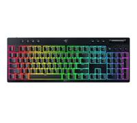 Razer BlackWidow V4 Low Profile HyperSpeed - Teclado Gaming mecánico inalámbrico de Perfil bajo - Wireless y BT - Rueda multifunción y 11 Botones - Interruptor Naranja - QWERTY Teclado US | Negro