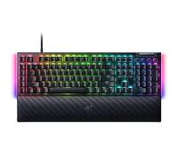 Razer BlackWidow V4 - Teclado mecánico gaming con Chroma RGB (Switches mecánicos amarillos, 6 teclas macro dedicadas, Teclas de ABS de doble inyección) QWERTY Teclado US | Negro