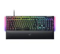 Razer BlackWidow V4 - Teclado mecánico para Juegos Chroma RGB - Snap Tap - Interruptores mecánicos Verdes (6 Teclas Macros Dedicadas, Teclas ABS de Doble inyección) Teclado AZERTY | Negro