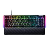 Razer BlackWidow V4 Teclado mecánico para Juegos: interruptores Amarillos lineales y silenciosos - 2 Lados + tecla Chroma RGB - 6 macros programables - Reposamuñecas magnético - Teclas Doubleshot -