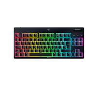Razer BlackWidow V4 Tenkeyless HyperSpeed Low Profile - Teclado inalámbrico para juegos intercambiable en caliente - HyperSpeed Wireless y BT - Rodillo multifunción y botones de control - Interruptor