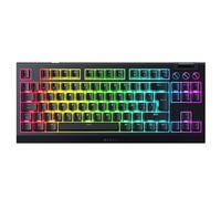 Razer BlackWidow V4 Tenkeyless HyperSpeed (Orange Tactile Switch) - Teclado Gaming inalámbrico con tecnología “Hot Swap” - Bluetooth & HyperSpeed 1000Hz - Snap Tap - QWERTY ES-Diseño | Negro