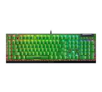 Razer BlackWidow V4 X Minecraft Edition - Teclado mecánico para Juegos - RGB (mecánicos clicky Verde, 6 Teclas Macro dedicadas, Teclas ABS de Doble Disparo) QWERTY Teclado US | Minecraft