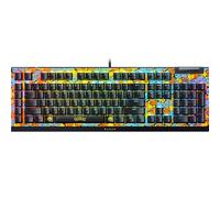 Razer BlackWidow V4 X Pokémon Edition - Teclado mecánico para Juegos - RGB - mecánicos Clicky Verde - 6 Teclas Macro dedicadas - Teclas ABS de Doble Disparo - QWERTY Diseño US | Pokémon Kanto