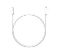 Razer Cable Thunderbolt 4 - Cable Thunderbolt de alto rendimiento (40 GB/s, resolución de hasta 8K, carga de 100W, compatible con Thunderbolt 3) Blanco | 0.8M