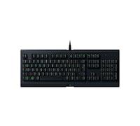 Razer Cynosa Lite Teclado para Juegos Esencial, programable, iluminación RGB, Teclas de Juego, Roll-Over de 10 Teclas, Resistente a Salpicaduras, diseño informático, Negro