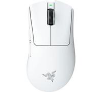 Razer DeathAdder V4 Pro - Ratón para Esports ergonómico inalámbrico y Ultraligero - 57g - 2,4 GHz Hyperspeed - Focus Pro 45K Sensor - 8K Hz Polling - Switches ópticos Gen-4 - PC/Mac | Blanco